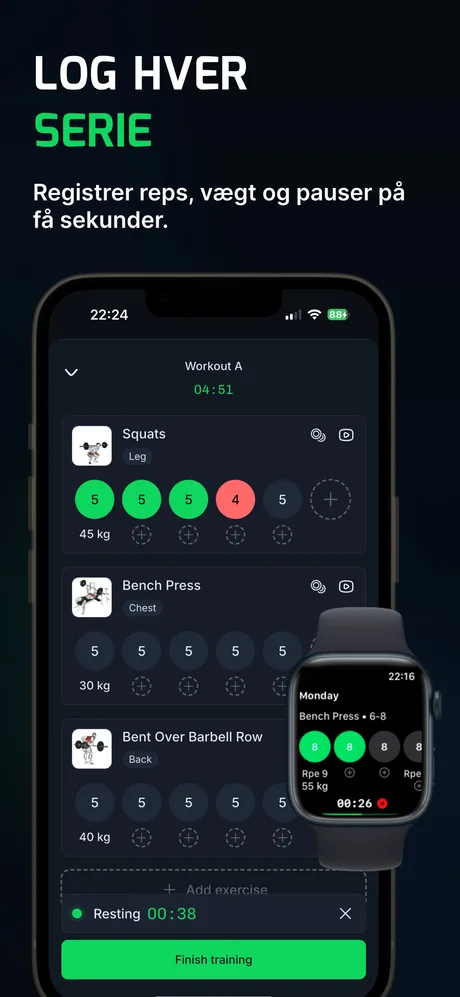 WLog: Workout Tracker Gym Log app screenshot